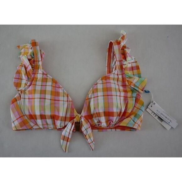 Bleu Rod Beattie RBHS22117 Sz 12 Multi Hip To Be Square Printed Bikini Set - Picture 9 of 14